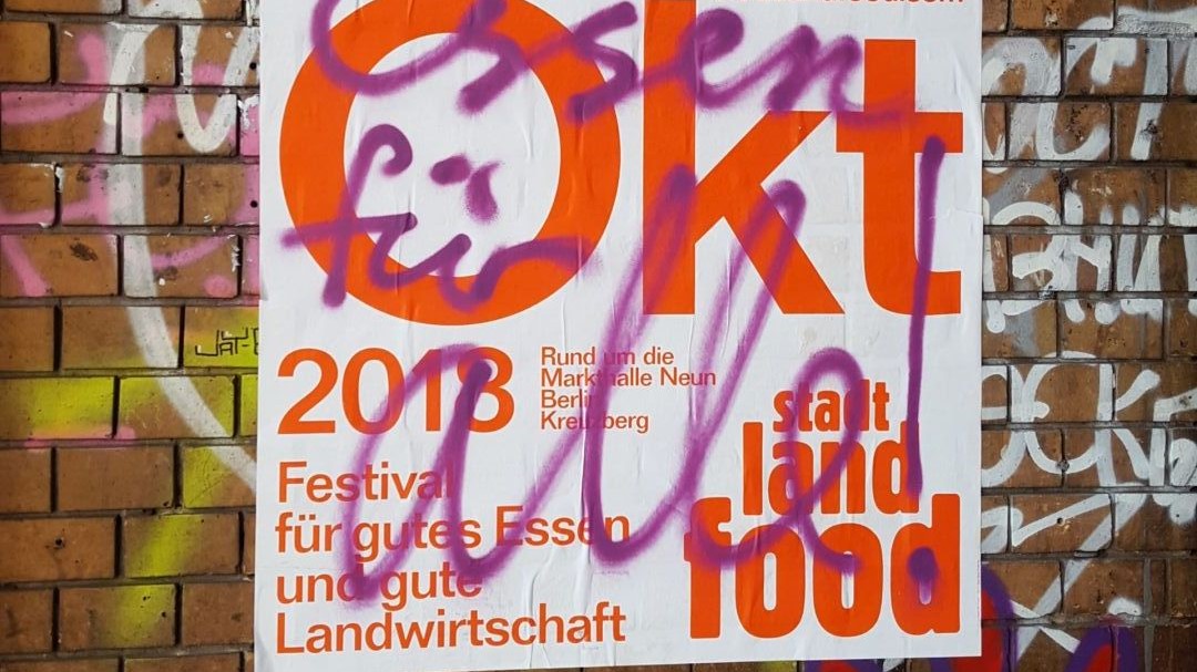 Stadt Land Food Plakat 2018