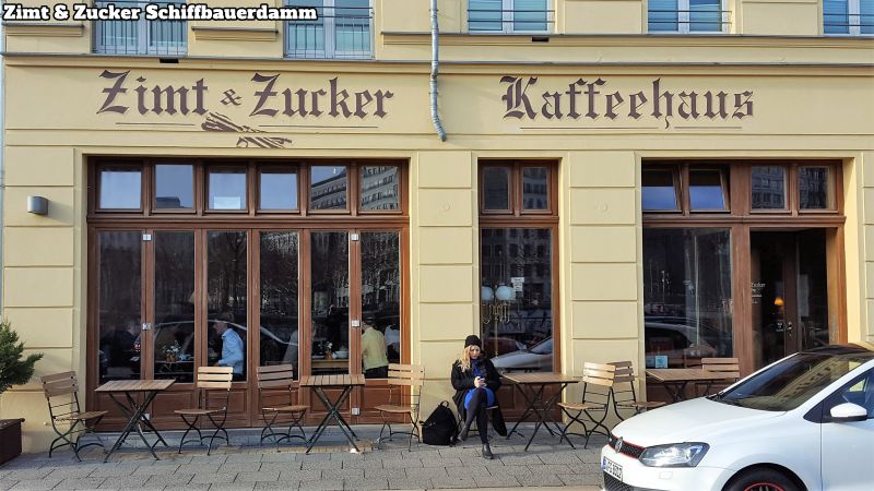 Zimt & Zucker Schiffbauerdamm von außen / from outside