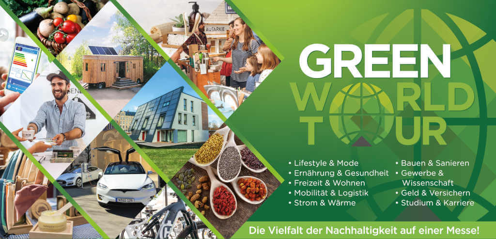 Green World Tour Berlin 2021 Banner
