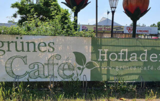 Grünes Café und Hofladen Banner