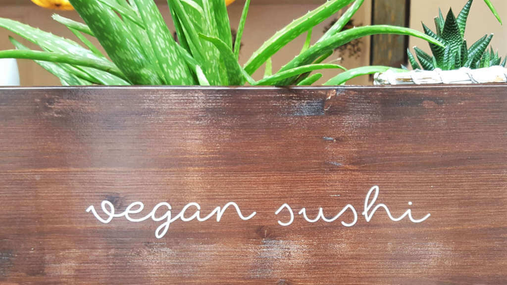 Bestes veganes Sushi
