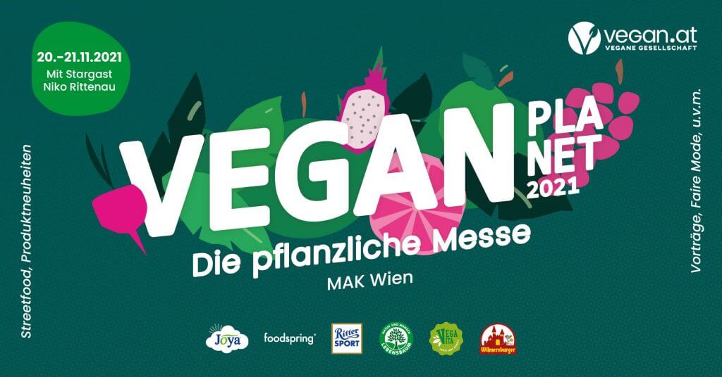 Vegan Planet Wien 2021 Plakat
