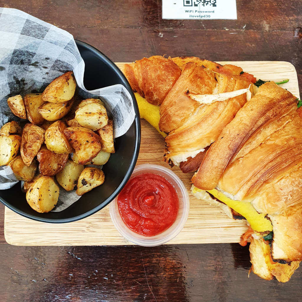 The Pitted Date Croissant Sandwich