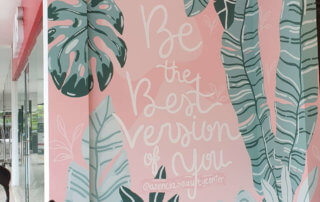 be the best verstion of you mural
