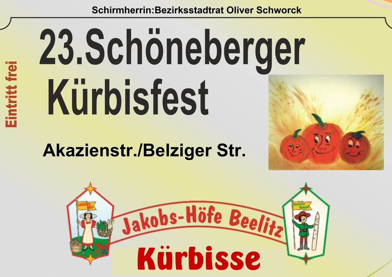 Schöneberger Kürbisfest 2022 - Das Schöneberg Pumpkin Festival 2022