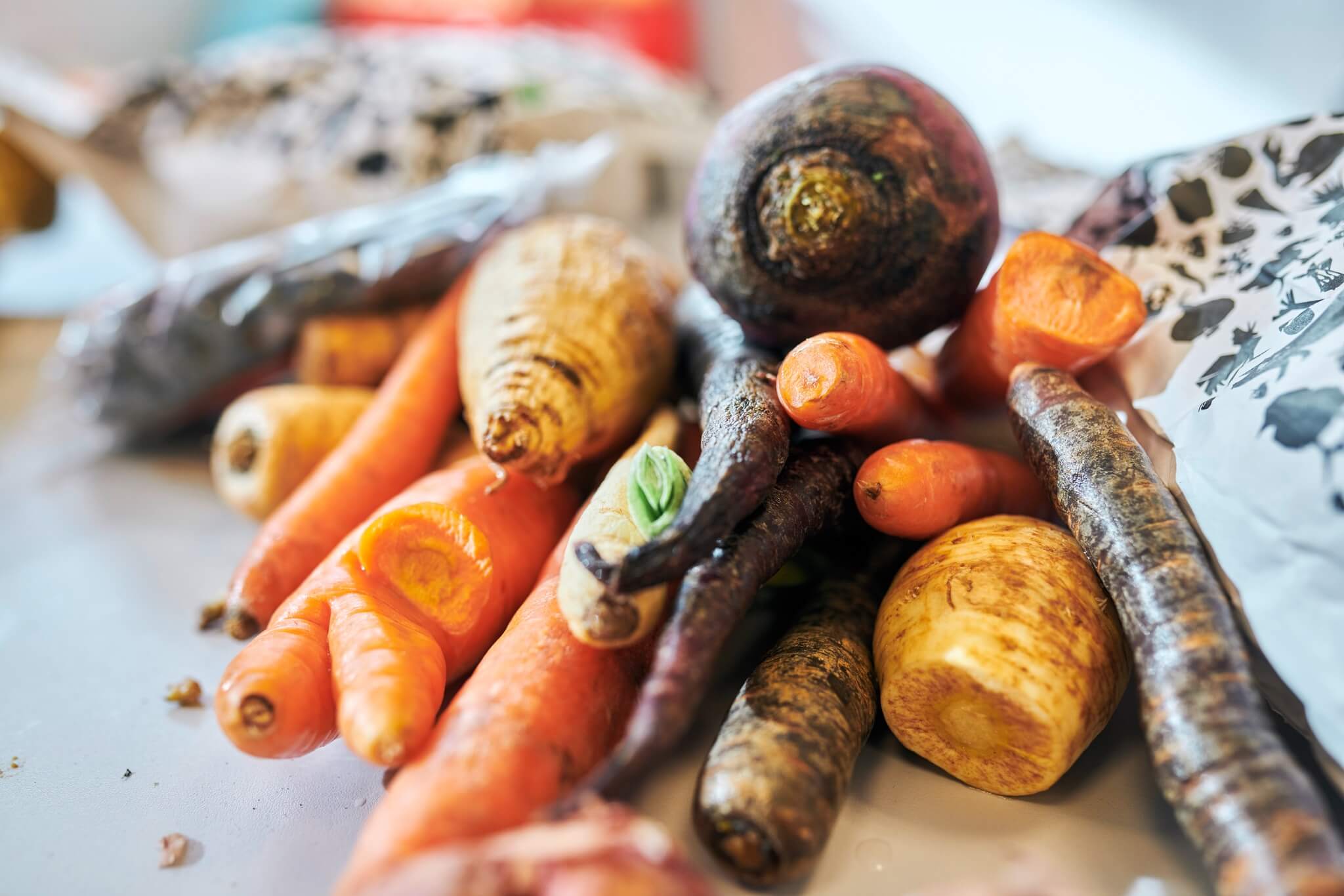 Entdecke regionales Wurzelgemüse - Discover regional root vegetables