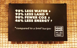 Mad Mad Vegan Burger vs Beef Burger - Madrid vegan